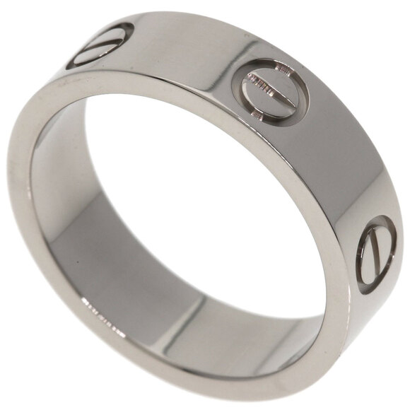 Cartier Jewelry - CARTIER Authentic 18k Silver Love Ring #53